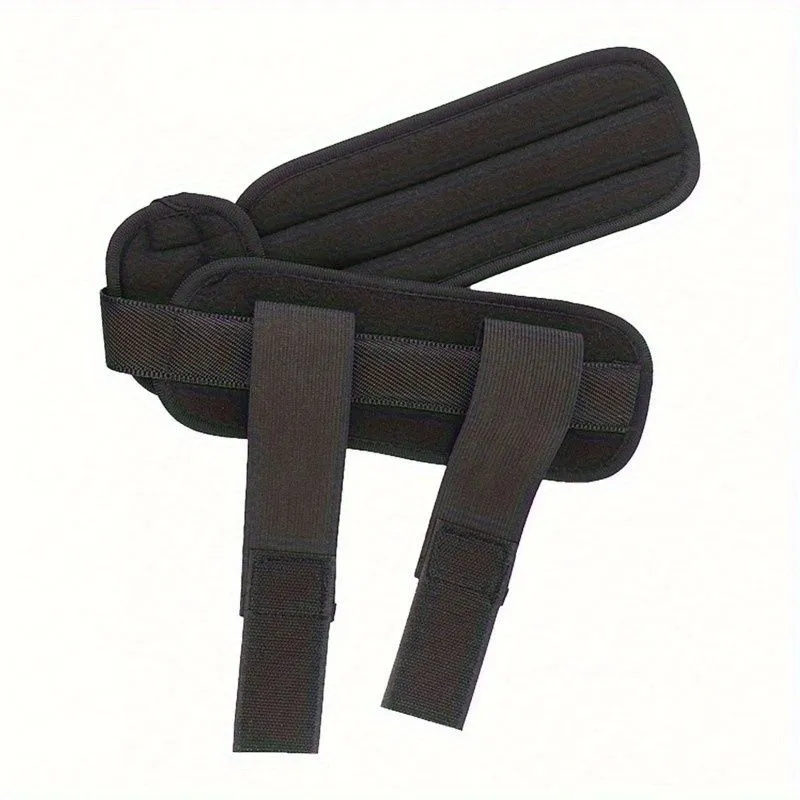 Adjustable Stabilizer Support Brace with Straps - Breathable Black Ankle