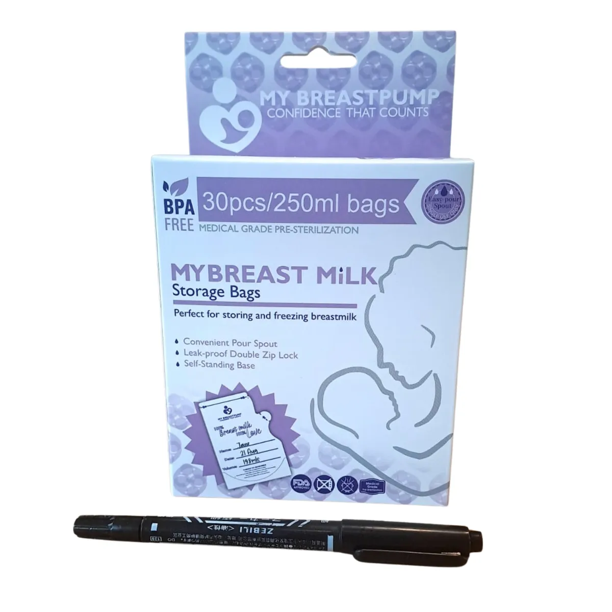 My Breastpump Breast Milk Storage Bags (30bags)