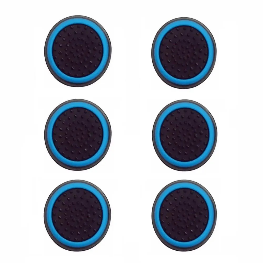 Wireless Controllers 6 Pcs Silicone Analog Thumb Grip Stick Cover PS4/Xbox
