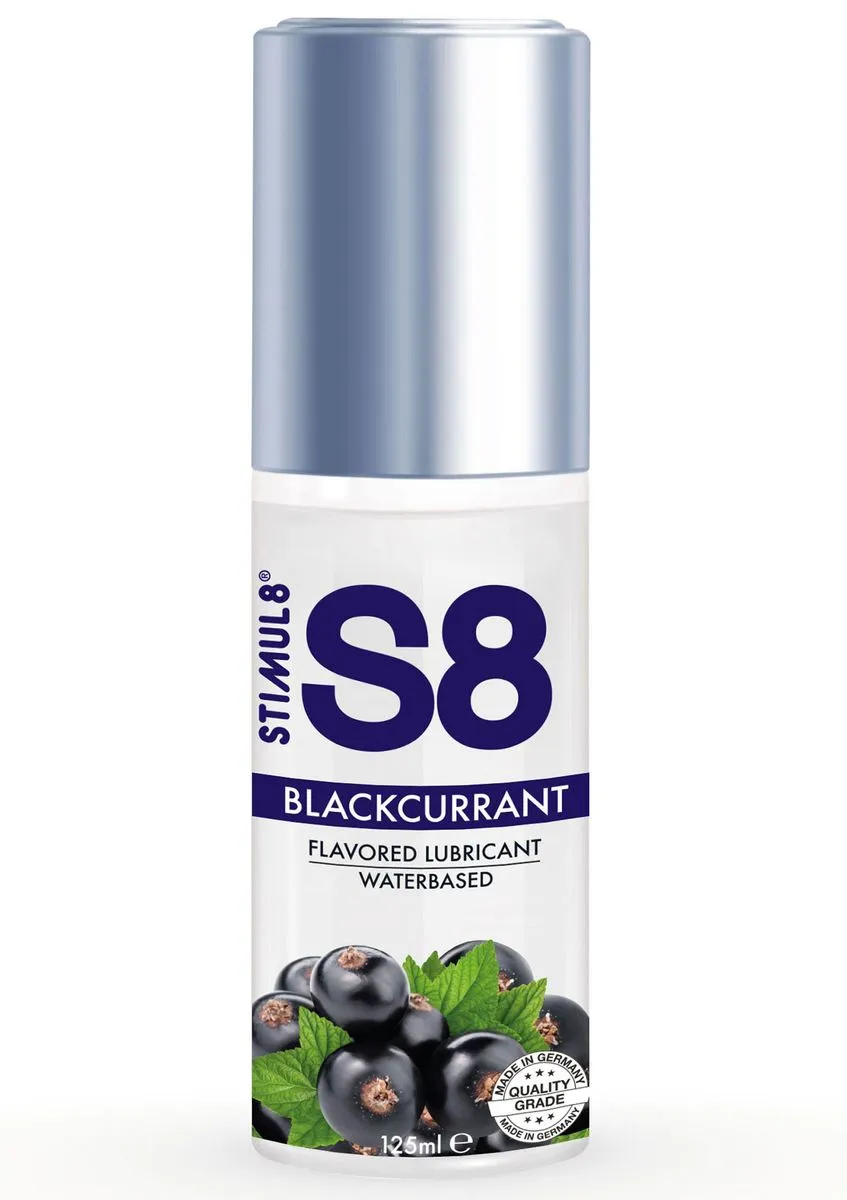 S8 Flavored Lubricant 125ml - Blackcurrent