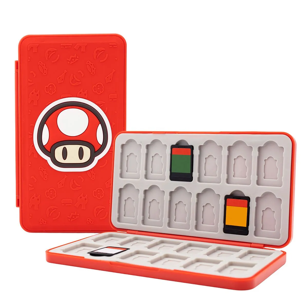 Game Storage Case Compatible with Nintendo Switch - 24 in 1 Mario