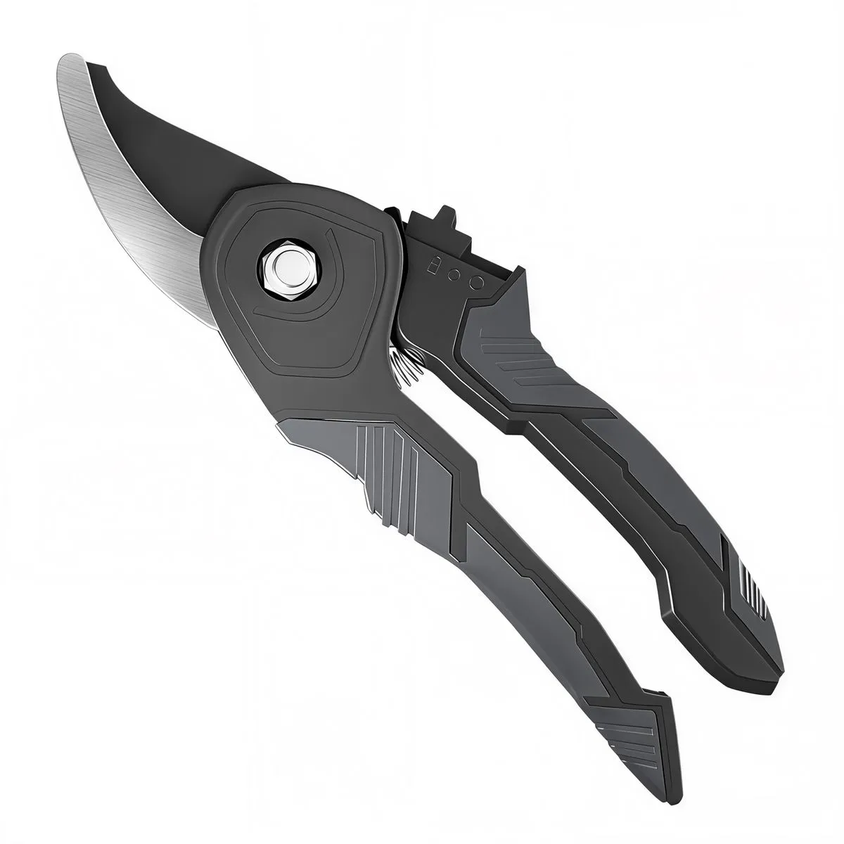 Ergonomic Anti-slip Hand Pruner with Safety Lock for Gardening
