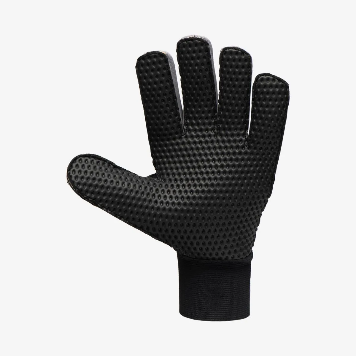 Kipsta Adult Football Goalkeeper Gloves F100 Superresist - Black & Grey