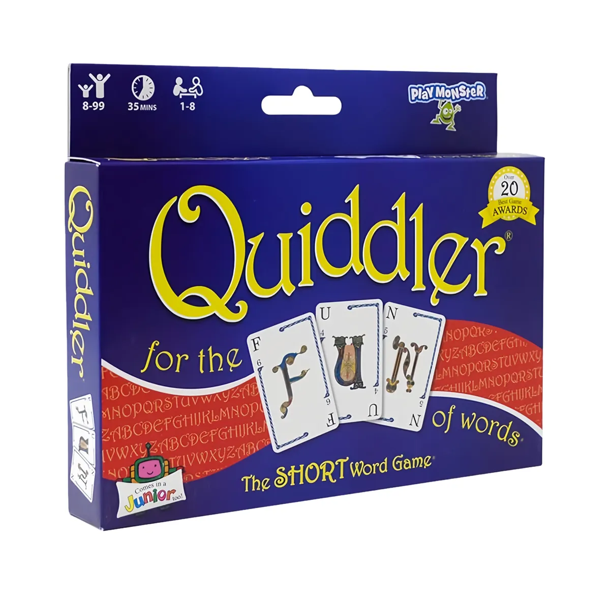 Quiddler Card Games,Playing Cards Word Games for Kids & Adults