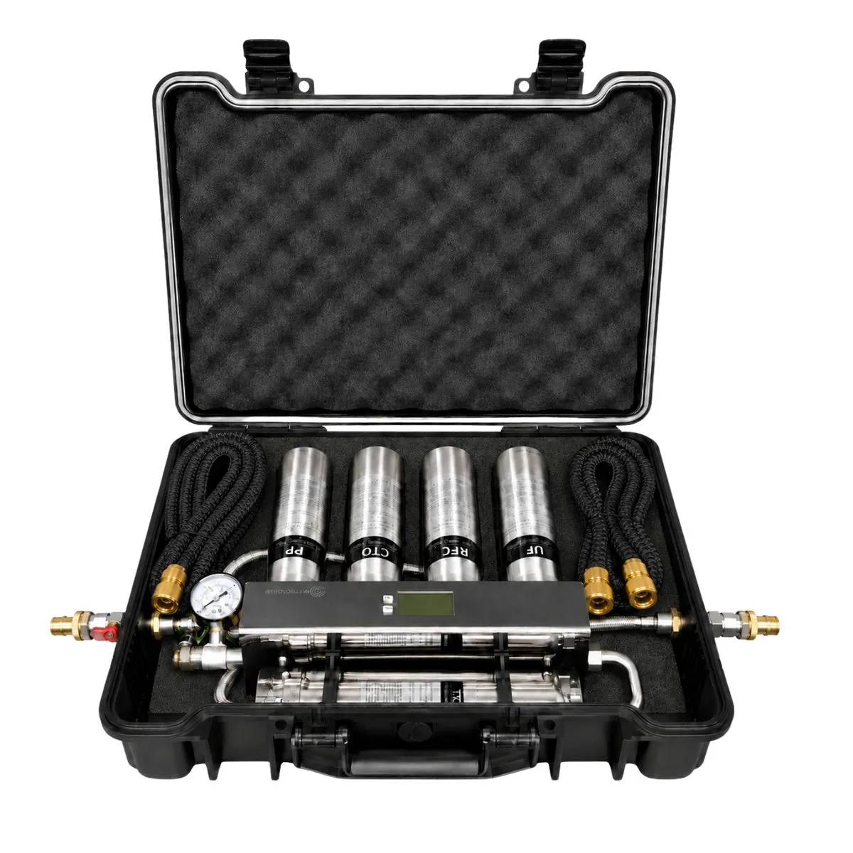 FocusOutdoor Portable 5-Stage Water Filter Kit for Overlanding & Camping