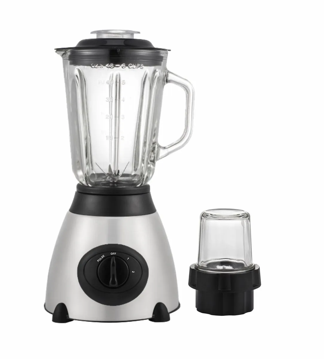 400W 1.5L Stainless Steel Blender , Grinder & Smoothie Maker