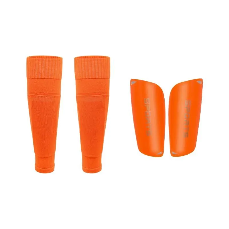 Adult Soccer Sock Covers with Pocket Design,Adult Soccer Shin Guards,Orange