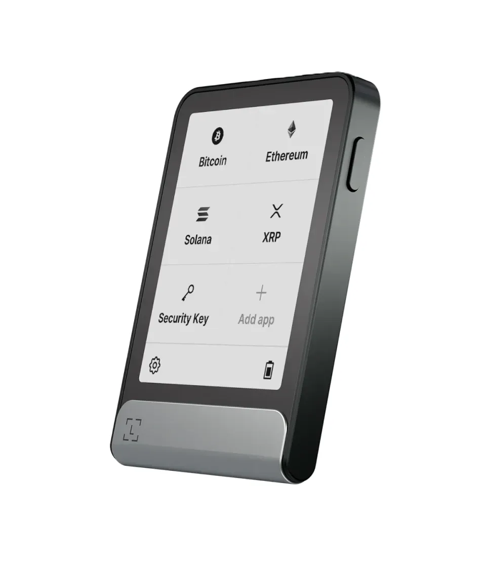 Ledger Flex Cryptocurrency Hardware Wallet - Graphite Black