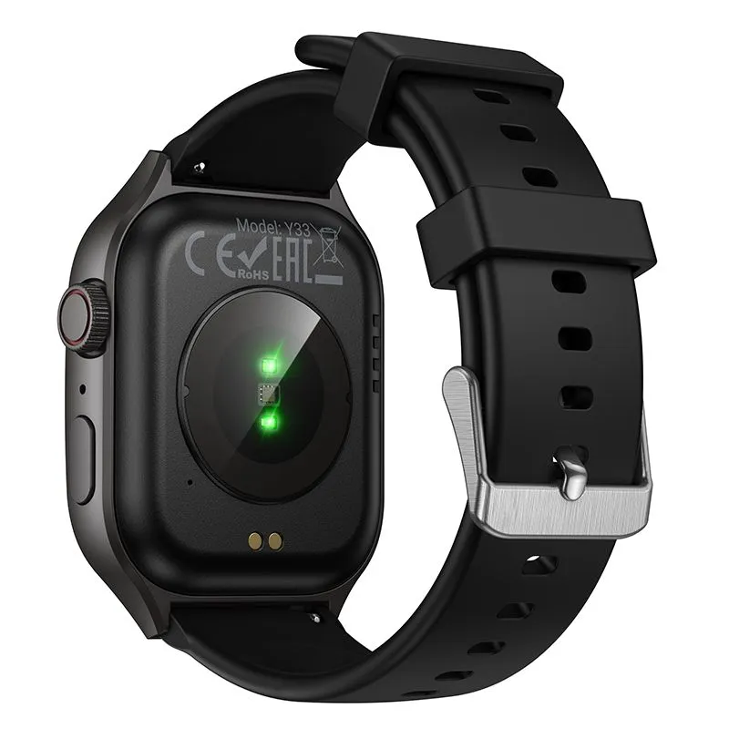 Y33 Smart sports watch(call version) - Black