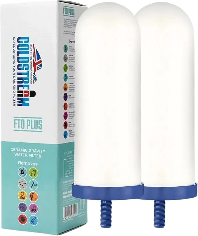 Armour Water Filter System - FTO Plus Refill Cartridges 2-pack