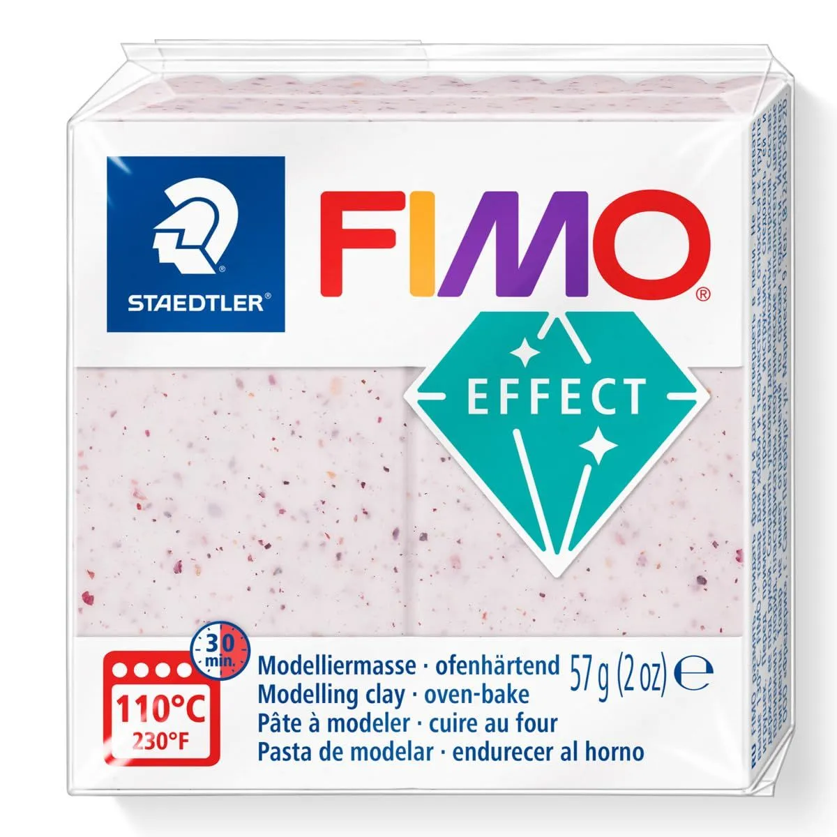 Staedtler Fimo Effect Oven-Hardening Modelling Clay Botanical Rose