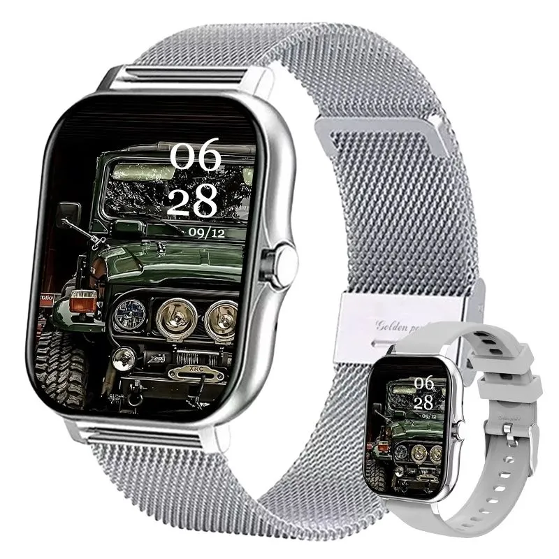 Smart Watch With Dual Straps, Health Tracking & Everyday Adventure