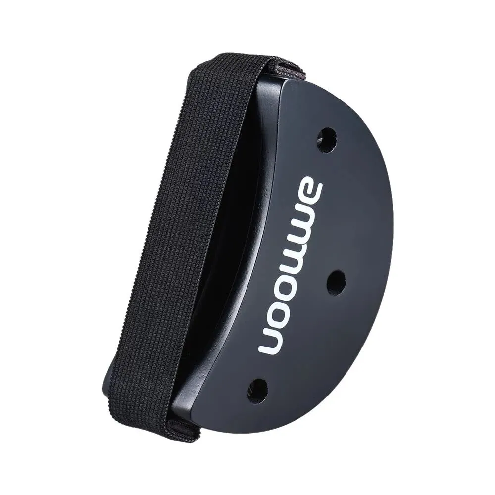 Compatible with Ammoon Elliptical Cajon Foot Jingle Tambourine Black
