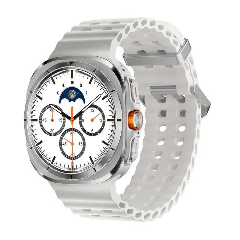 White HD8ultra 1.46" Smartwatch BT Call Heart Rate IP68