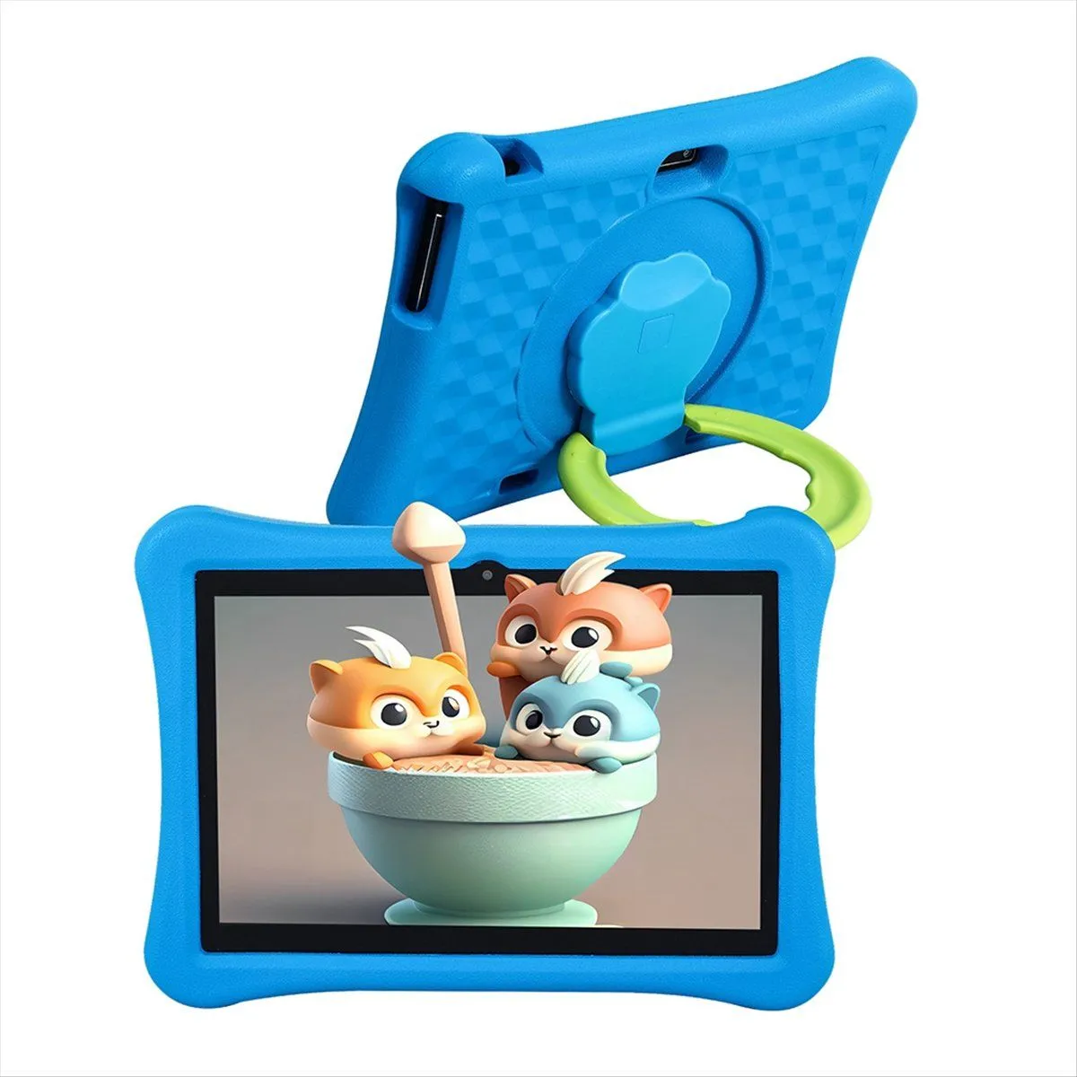 10 Inches Children Tablet for A133 Android 4+64G Us Plug Blue