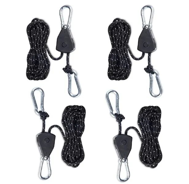 Camping Tent, Windproof Nylon Pulley Tensioner, Waterproof Fabric Organizer