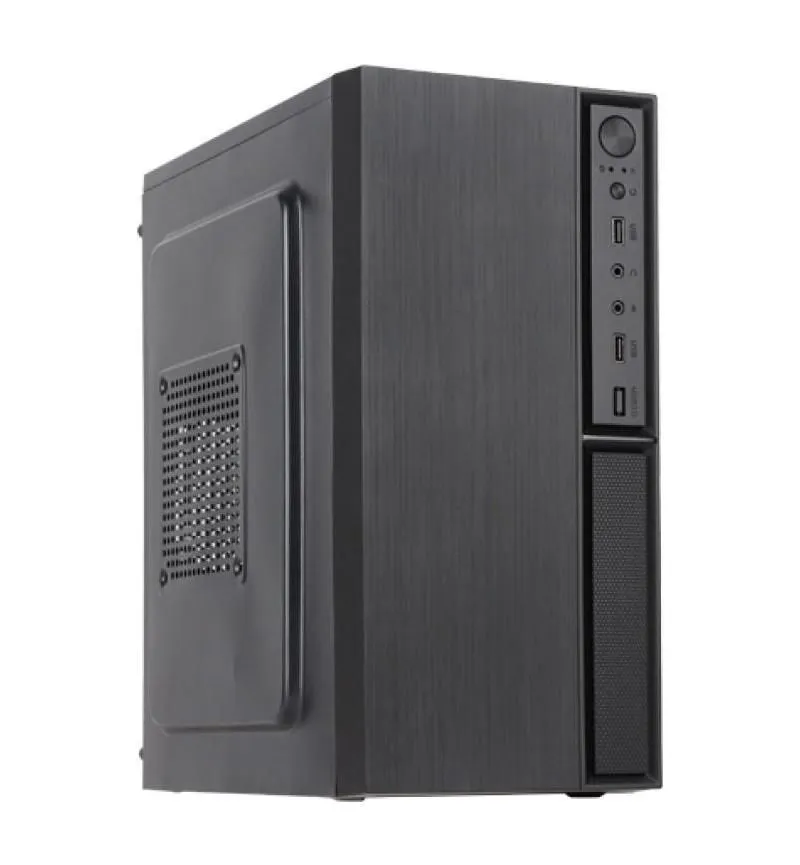 M-LINK VC-08M02 Micro-ATX Black Computer Case with M-LINK 450W SATA PSU - Black