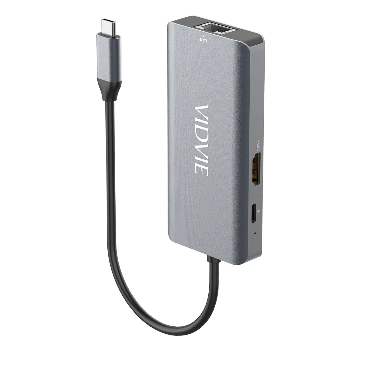 Vidvie HUB01 Type C 6 in 1 USB HDMI SD/TF Card docking station