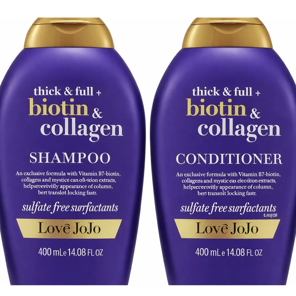 Love Jojo-Biotin & Collagen Shampoo and Conditioner 400ml