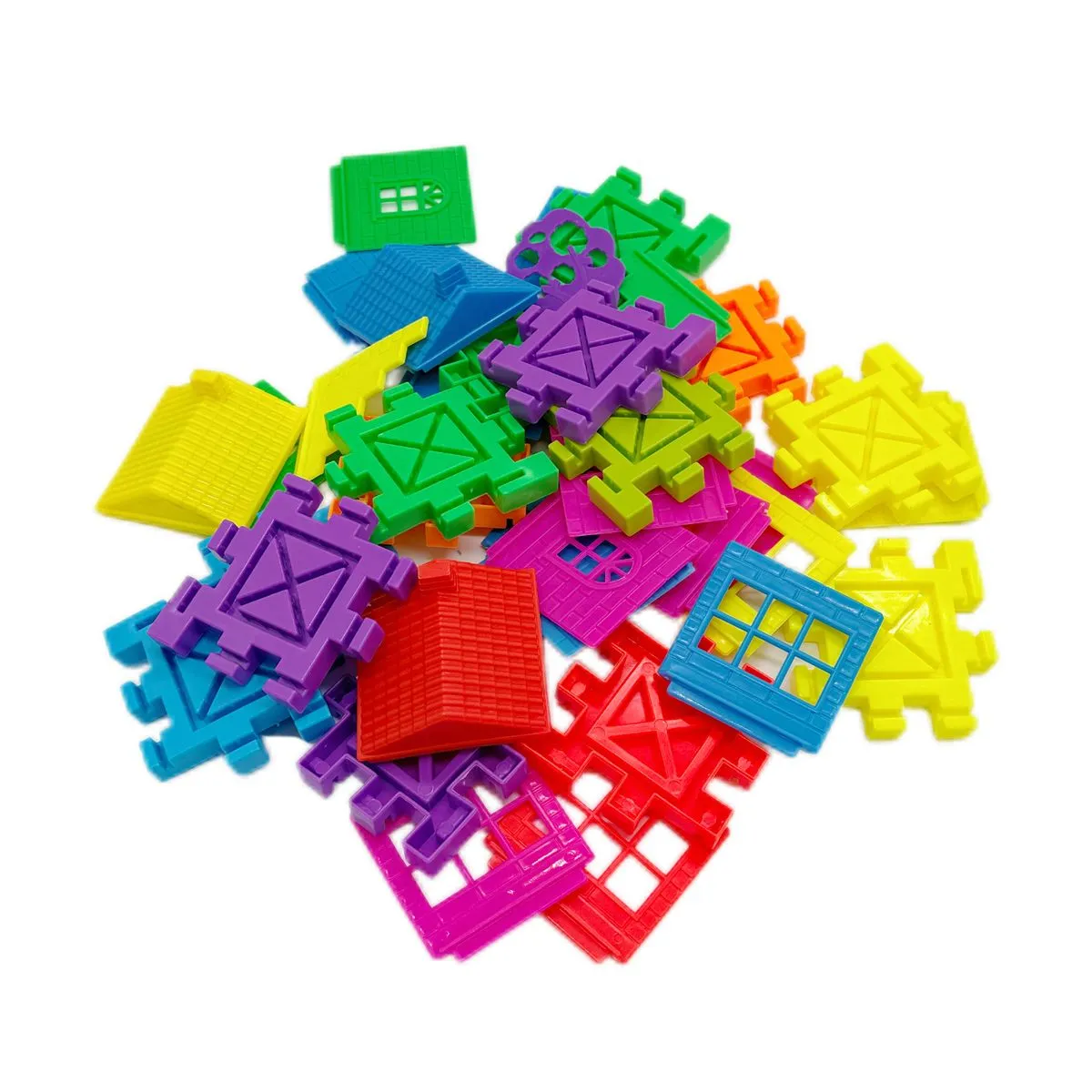 Building Blocks Set Classic Educational Building Bricks Set Toys - 2 Pack