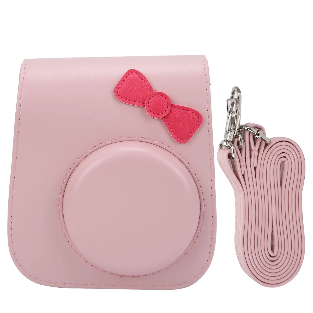 Pink Retro Shoulder Bag for Instax
