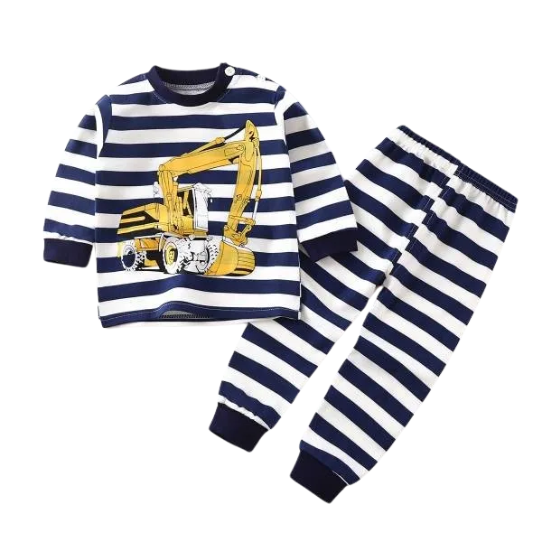 Boys' Winter/Long Sleeve Pyjamas/Sleepwear - Digger