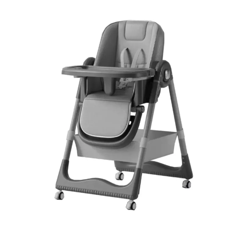 3 in 1 Babies and Toddlers Dining Feeding High Chair - Grey