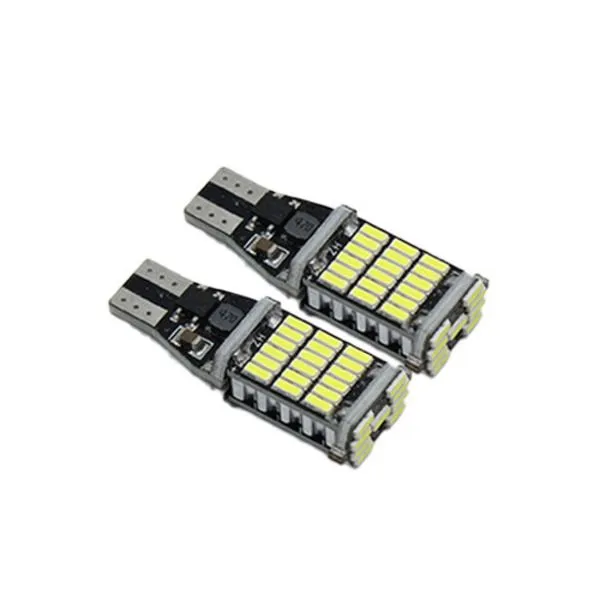 T15 LED Bulb Pair-45 LED SMD with Canceller White