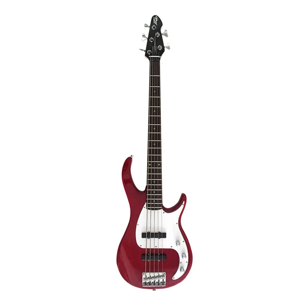 Peavey Milestone 5 Electric Bass Guitar - Red