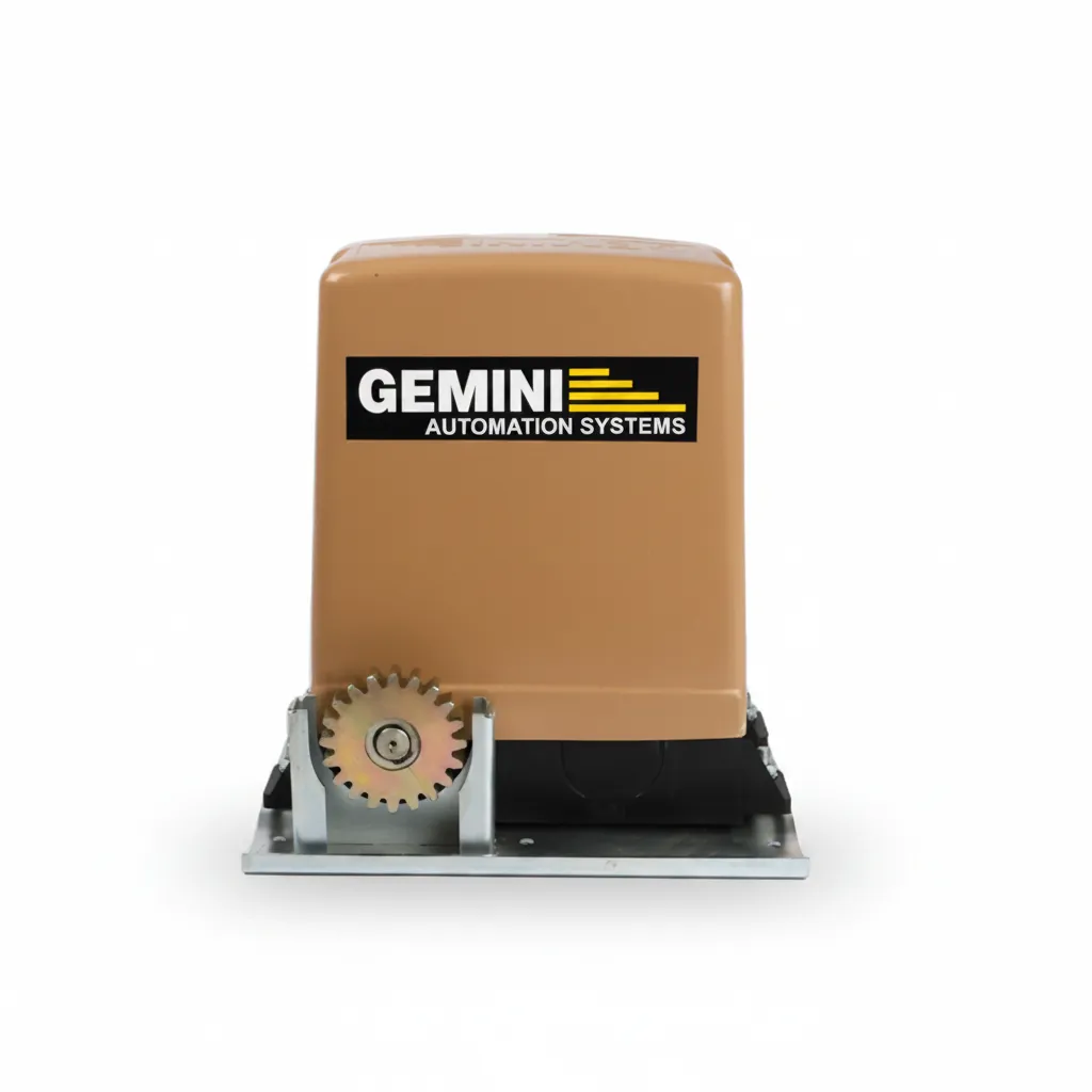 Gemini 24V Sliding Gate Motor with 8Ah Battery for Security