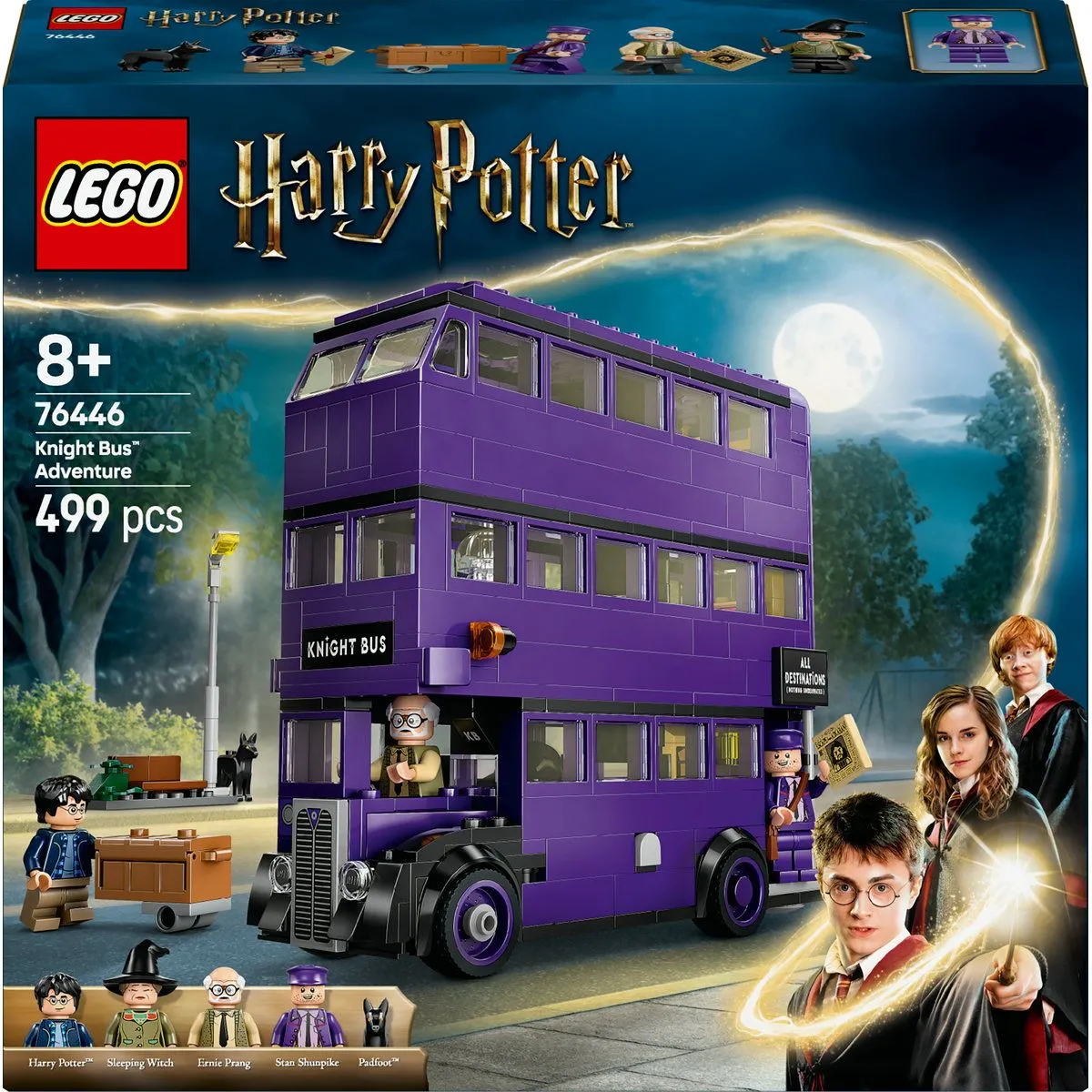 LEGO® Harry Potter™ Knight Bus™ Adventure, Magic Vehicle Toy 76446