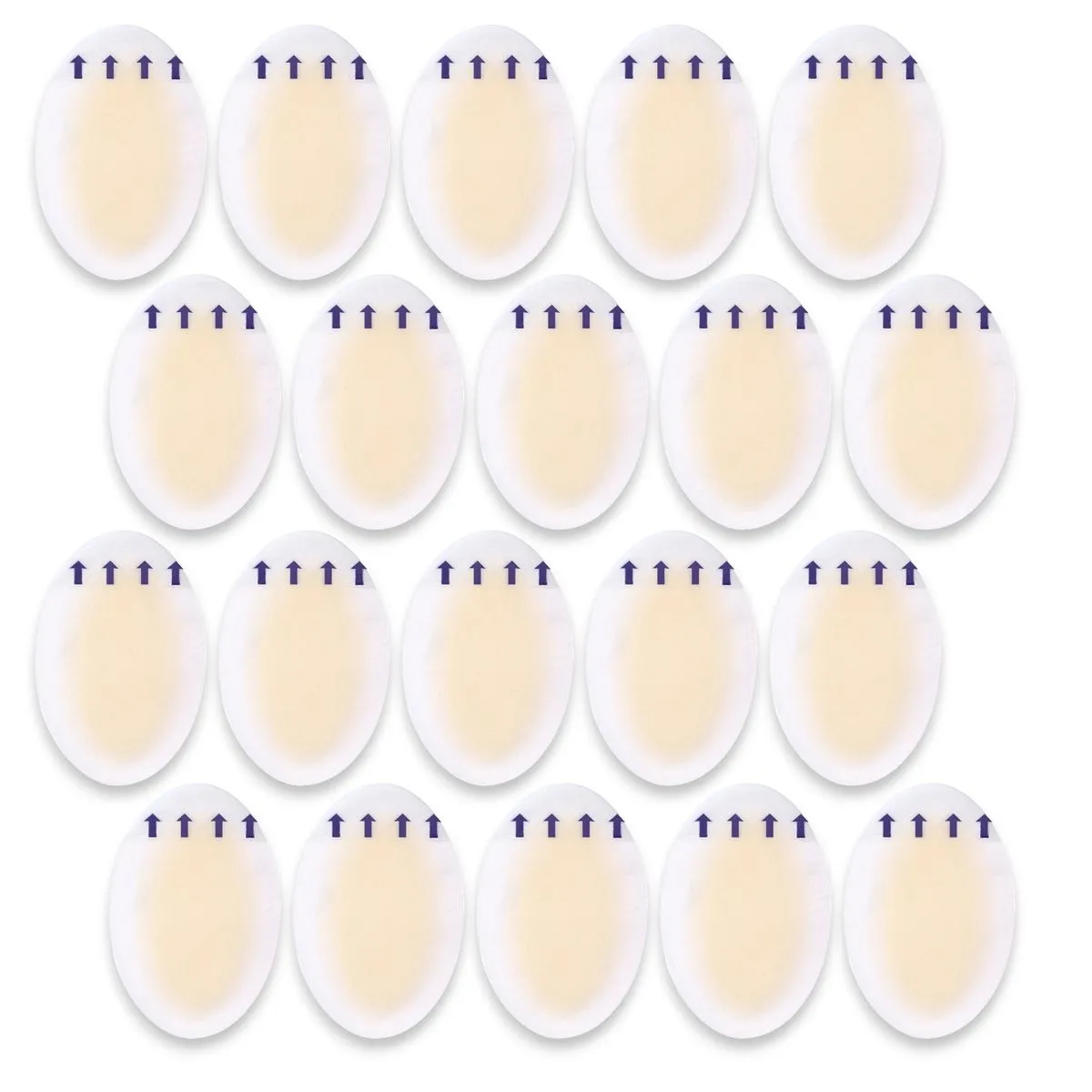 Hydrogel Heel Protectors - Friction-Proof Shoe Pads - 20 Pack