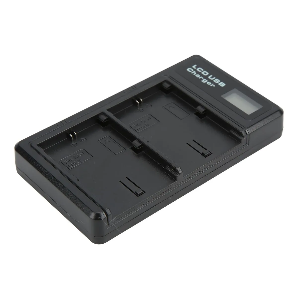 Dual USB-C Charger for LP-E6 Batteries with LCD