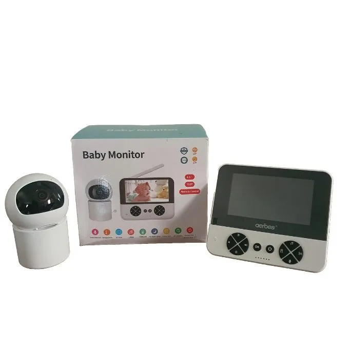 4.3" Video Wireless Baby Monitor - Audio and Night Vision - Remote Control