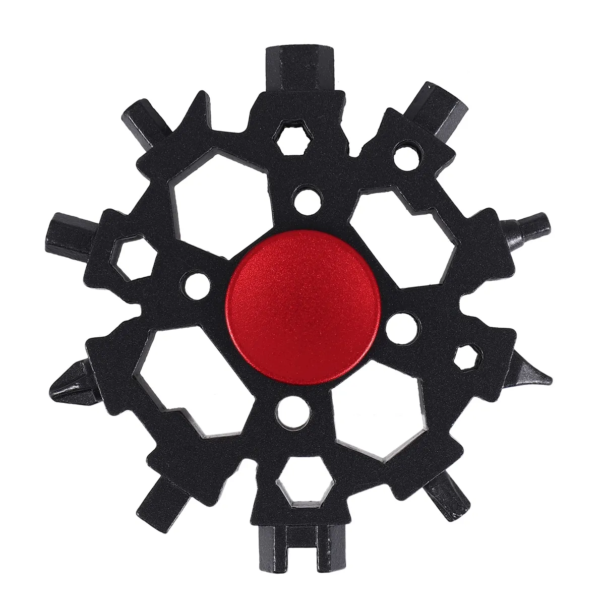 22-In-1 Snowflake Multitool Carbon Steel Snowflake Standard Multitool, Snow