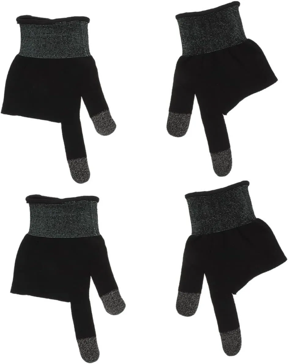 High Sensitivity Touch Screen Gaming Finger Gloves For Sweaty Hands