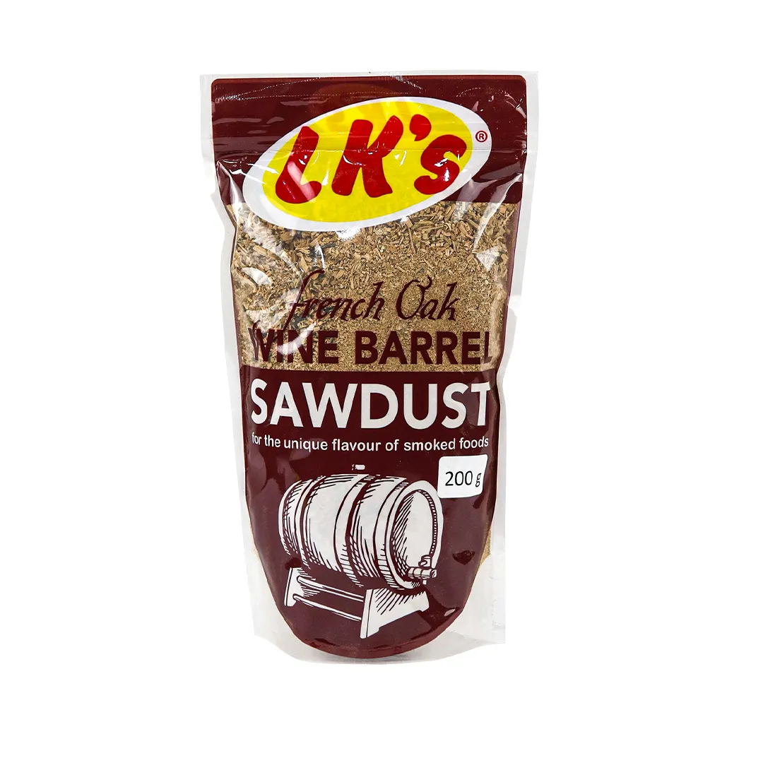 LK's Smoker Oak Barrel Saw Dust for Smoking