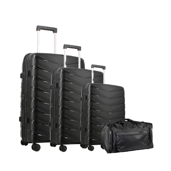 Pierre Cardin Monterrey 3 Piece Hard Case Set + FREE Fold Up Duffle