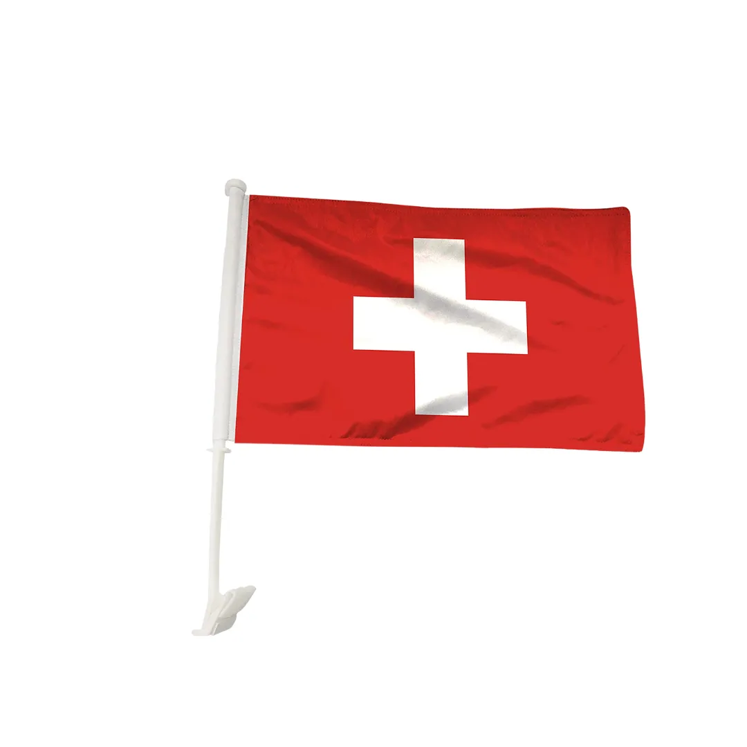 Switzerland Handheld Flag