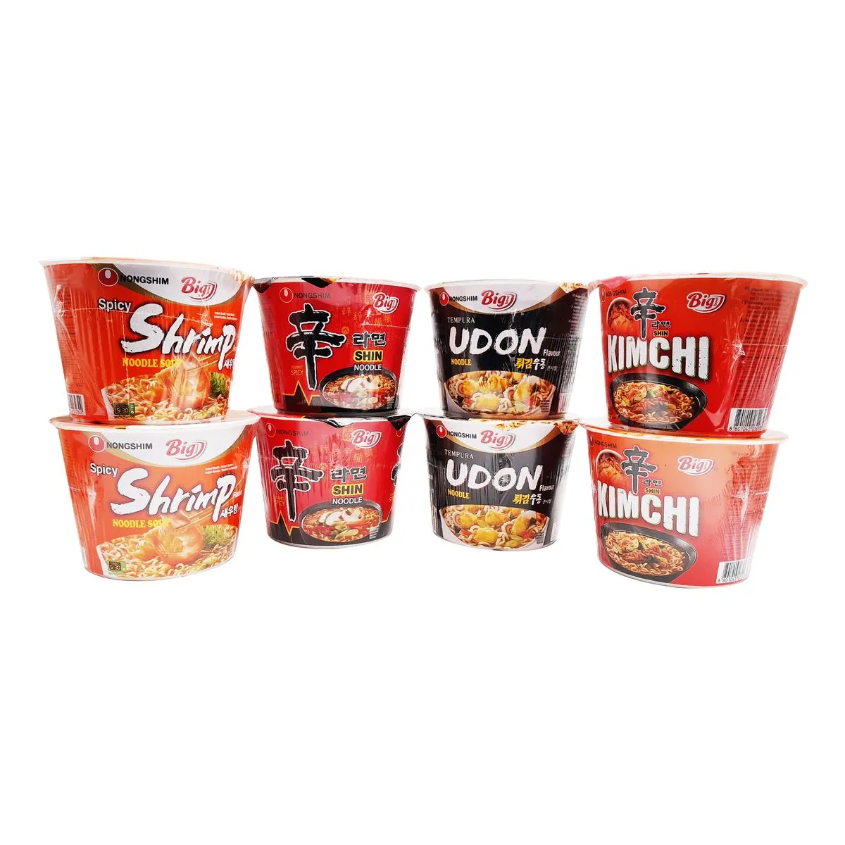 Nongshim - Instant Noodle Variety Pack - 8 Pack