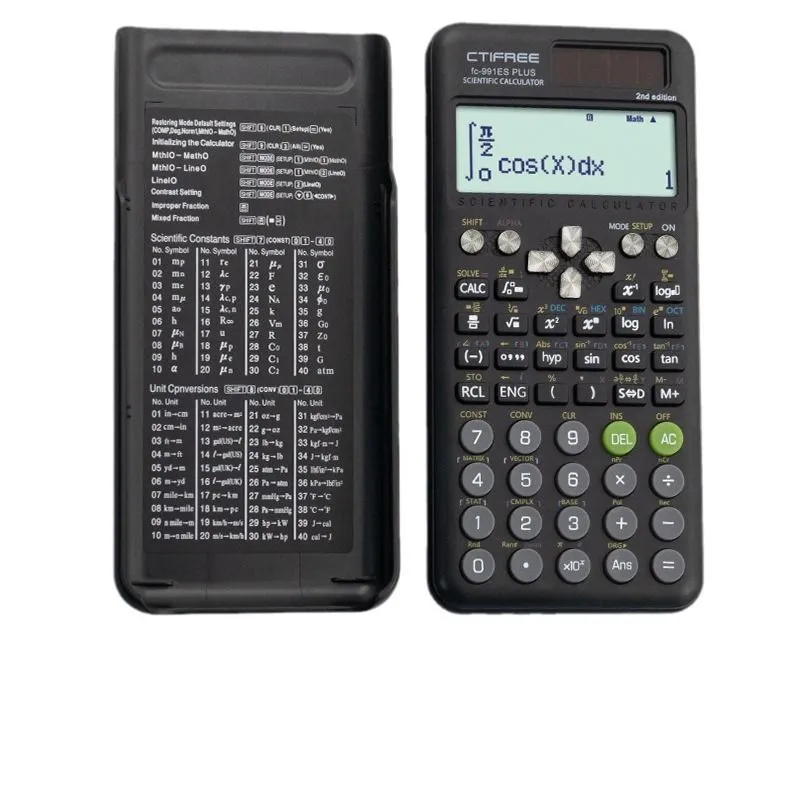 Scientific Calculator 417 Functions 2nd Edition School Calculator