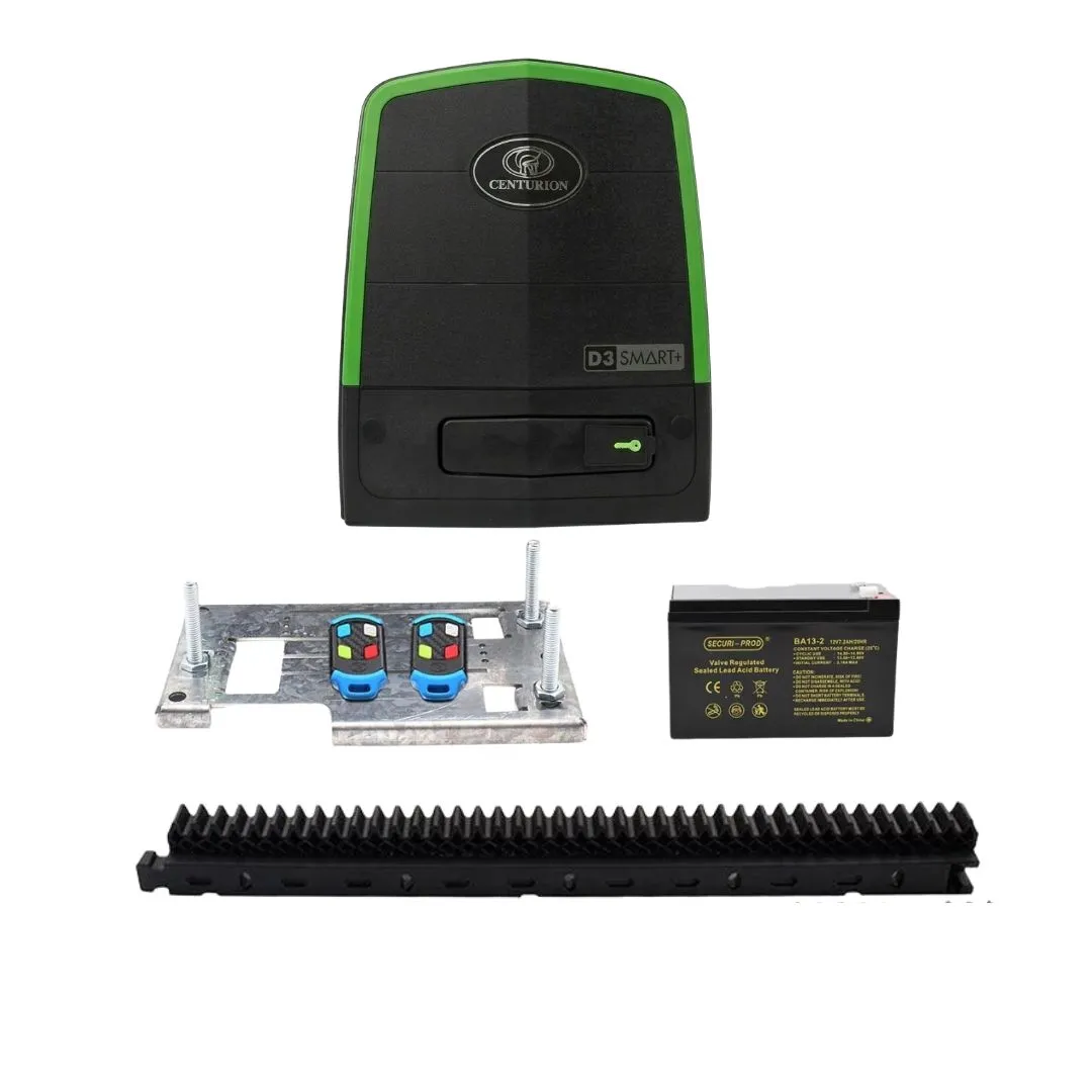 Centurion D3 SMART+ Gate Motor Kit including 4m Raz Rack