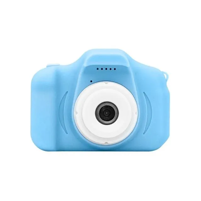 Children Anti-shock Chargeable Digital HD Mini Camera - Blue
