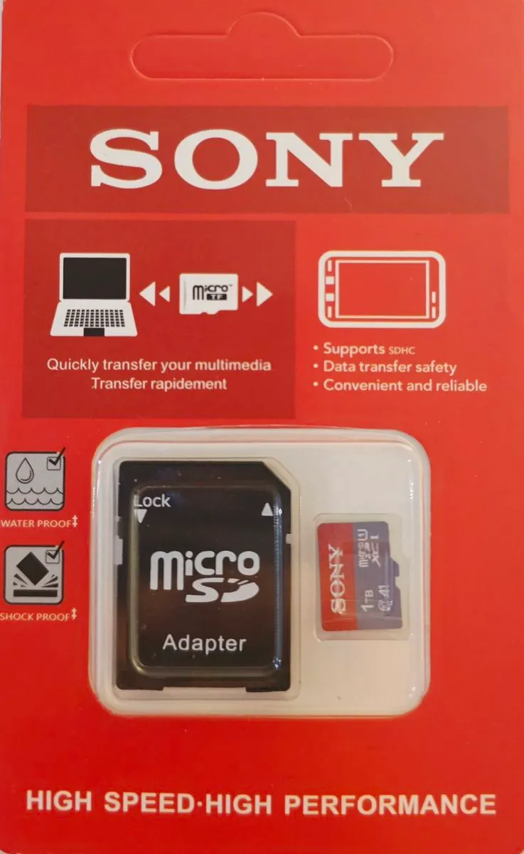 1TB micro TF SD memory card Sony