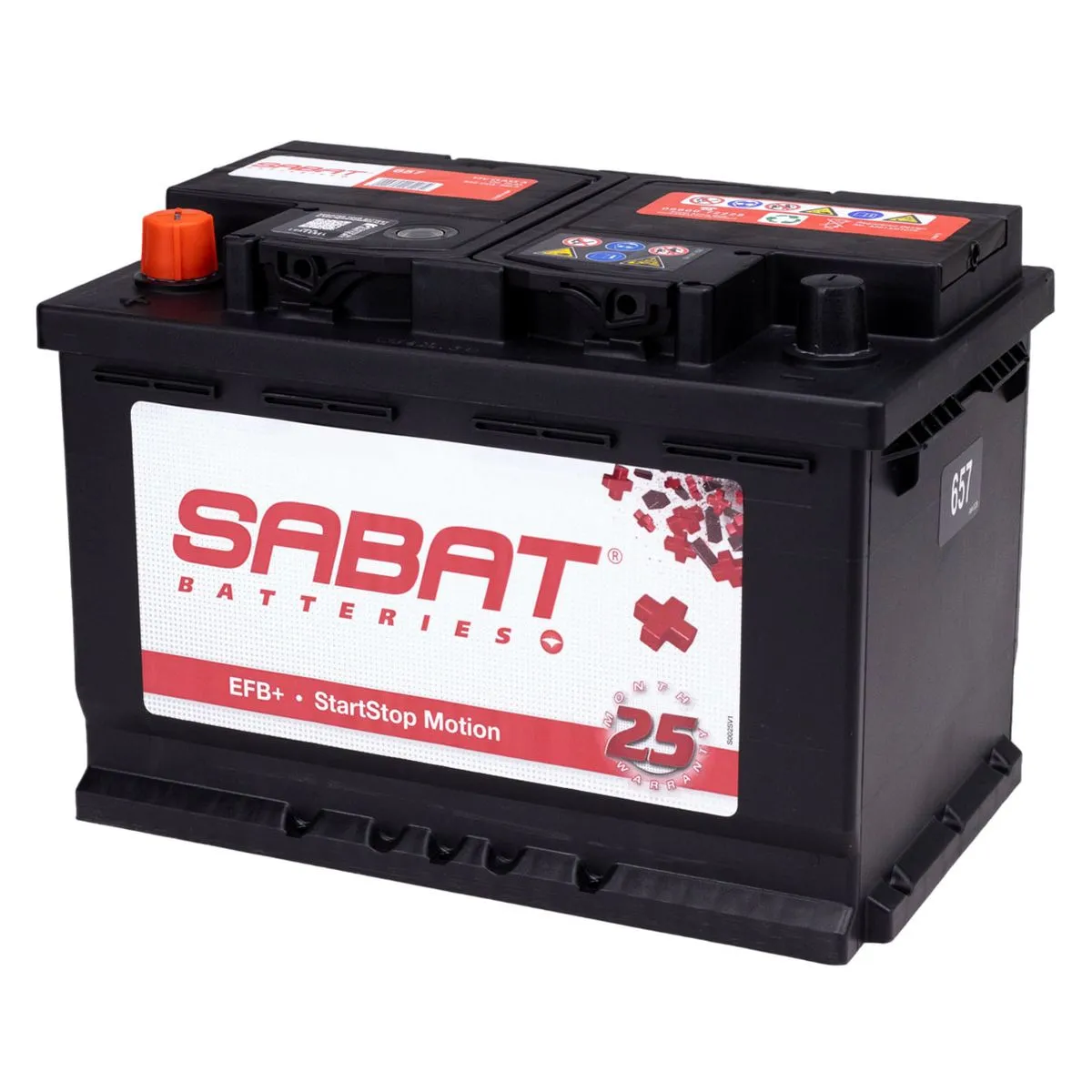 Sabat Batteries 12V Class A Vehicle Battery - Size: 657