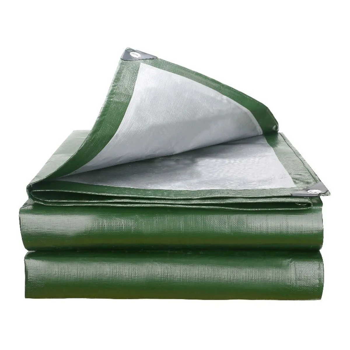 Waterproof Multipurpose Tarp with Reinforced Corners and Grommets - 4 x 6m