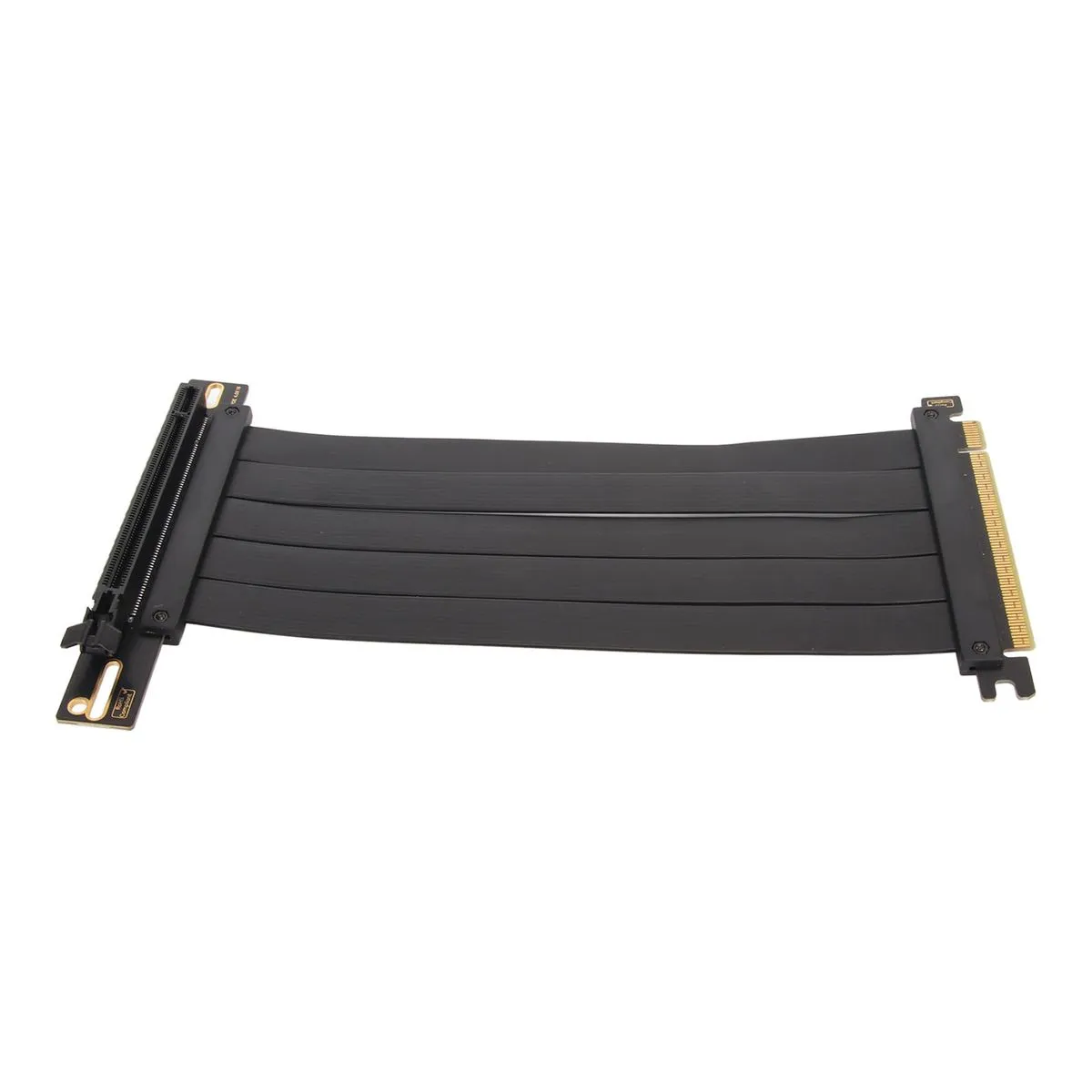 PCIe 4.0 x16 Riser Cable 90 for RTX4090 Black 50cm