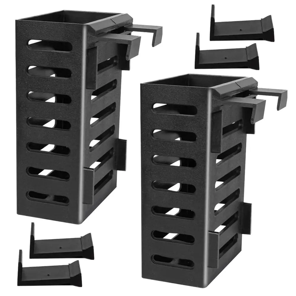 Pet Fish Aquarium Tank Mounted Aquatic Plant Holder Stand Set of 2 (13cm)