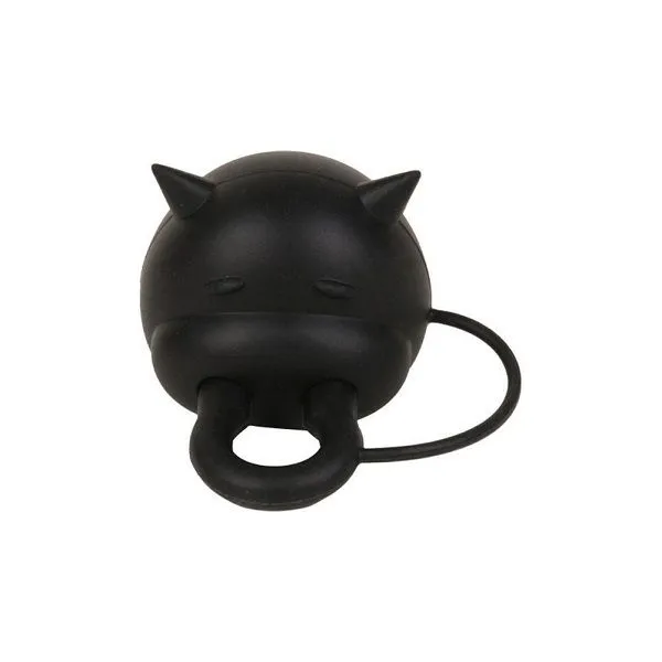 1 Piece Cute Creative Cowboy Milk Bottle Cap - Black