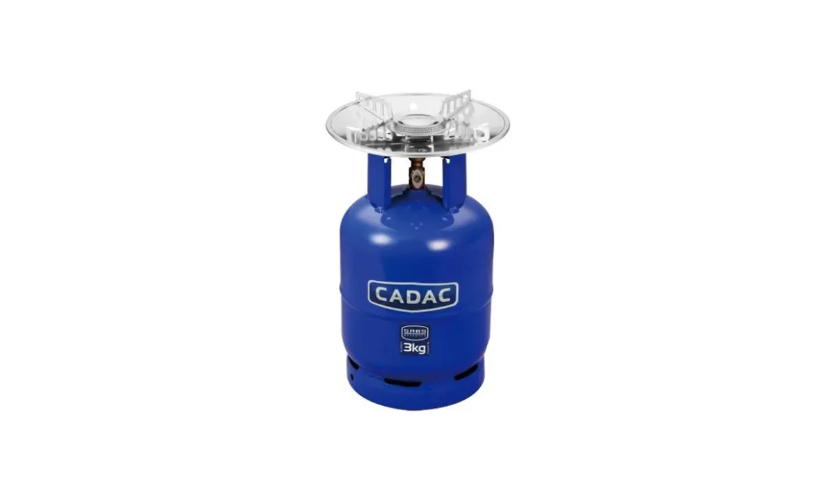 Cadac Empty 3kg Gas Bottle with Power Top